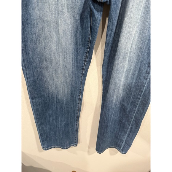 Vtg Lucky Brand 361 Straight Jeans Men's 42x34 Blue Denim Medium Wash 5-Pockets - Picture 7 of 10